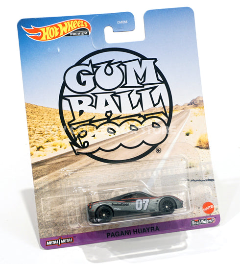 Hot Wheels Pagani Huayra Gum Ball 3000 Diecast Car Silver Pagani